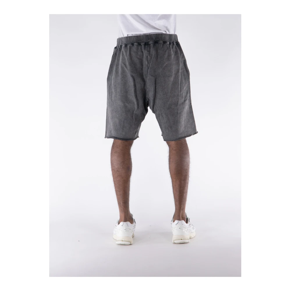Aries Vintage Denim Shorts Gray Heren