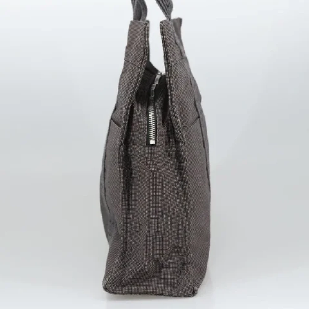Hermès Vintage Pre-owned Canvas handbags Brown Dames