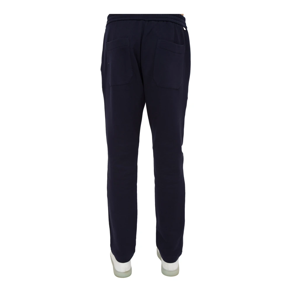 Paolo Pecora Blauwe Jersey Broek Blue Heren