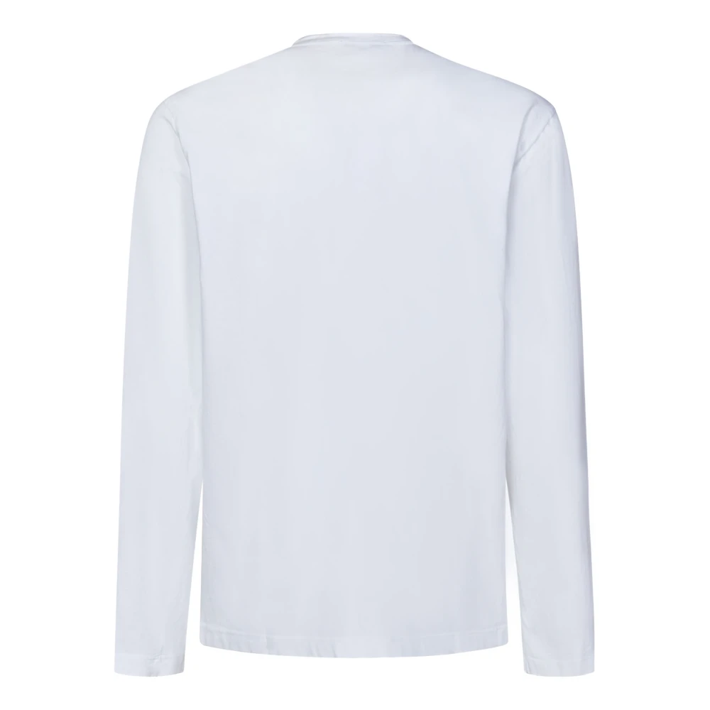 James Perse Witte Ribgebreide T-shirts en Polos White Heren