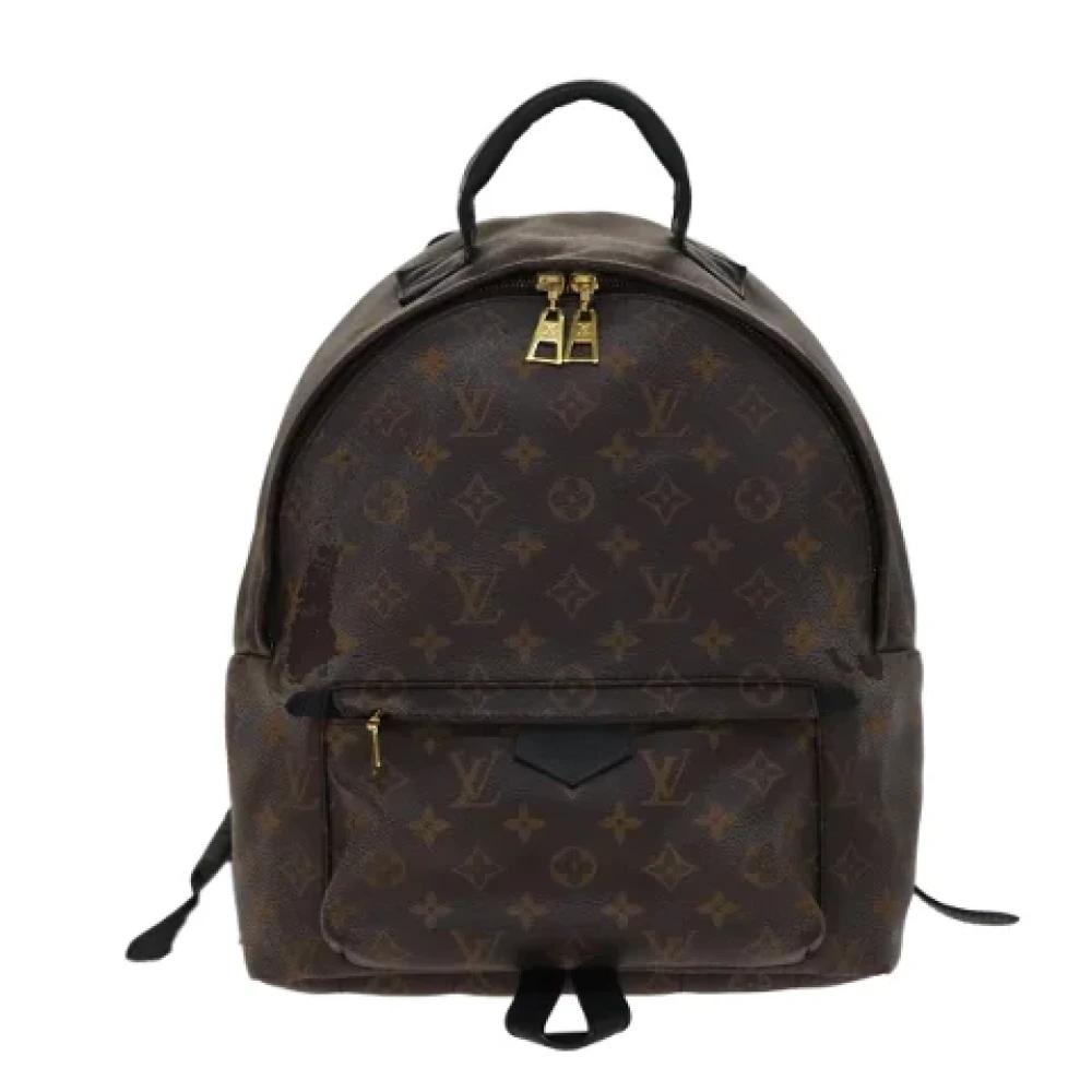 Louis Vuitton Vintage Pre-owned Canvas backpacks Brown Unisex