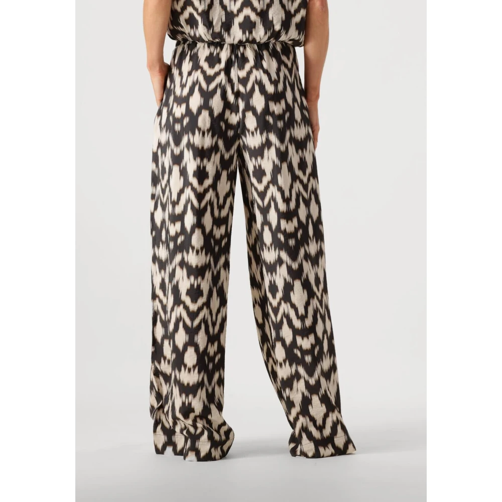 By-Bar Bruine Batik Broek voor Stijlvolle Vrouwen Multicolor Dames