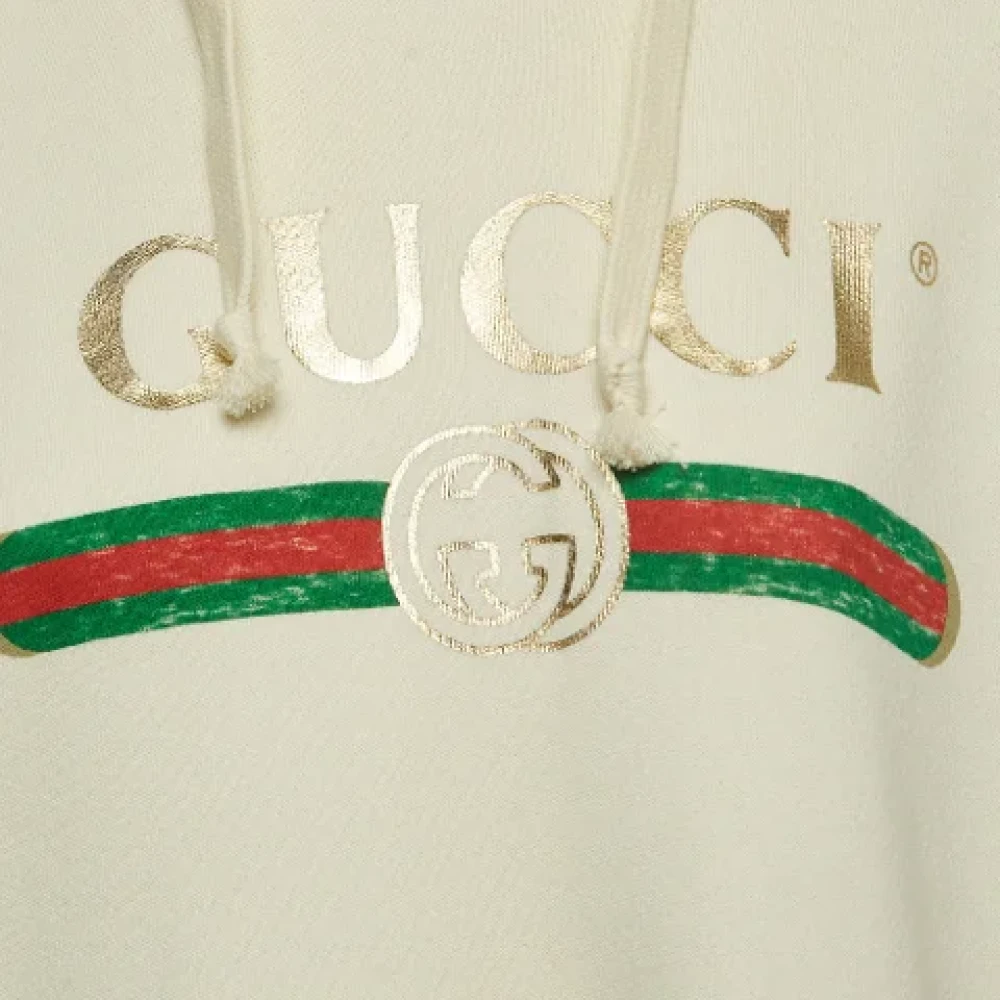 Gucci Vintage Pre-owned Knit tops Beige Dames
