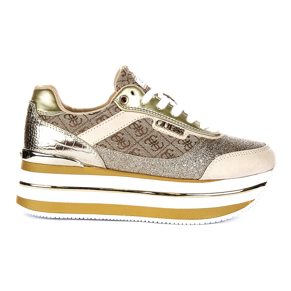 Guess Women's Multicolor Sneakers,, Platform Sneaker Size 4 Uk