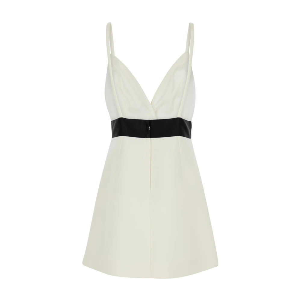 Dolce & Gabbana Witte Mini Jurk White Dames