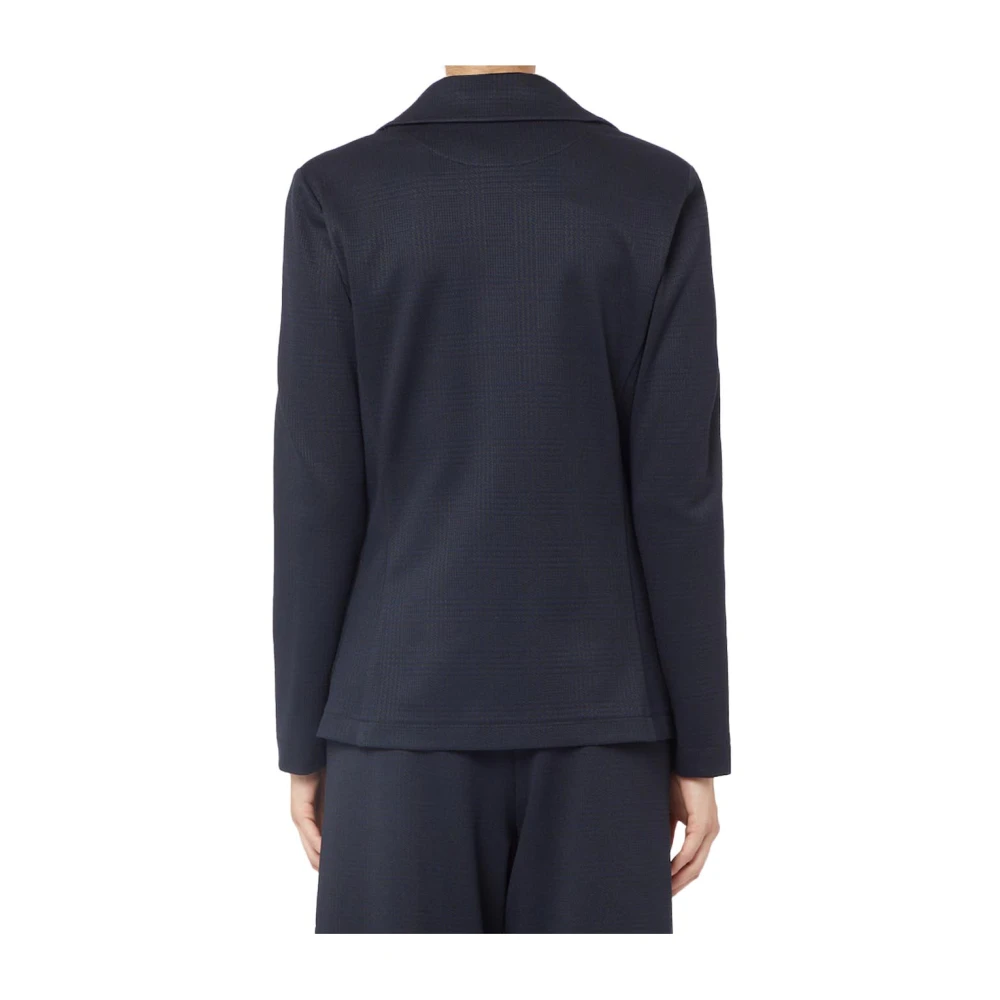 Pennyblack Prince of Wales Jacquard Blazer Blue Dames