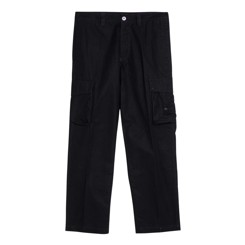 Stone Island Cargo Broek Black Heren