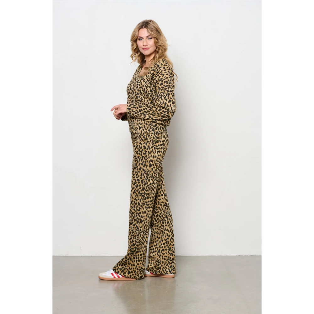 &Co Woman Moulante Longue Manche Haut Brown Dames