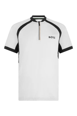 Matchball Zip-Neck Polo