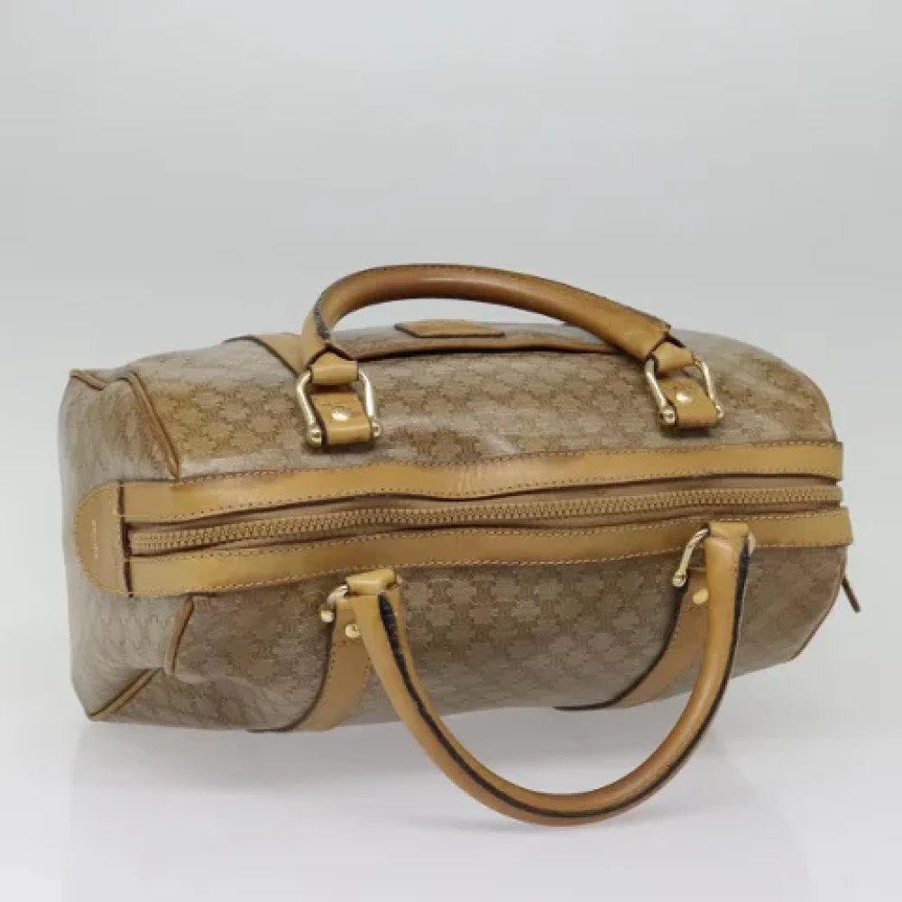 Celine Vintage Pre-owned Fabric celine-bags Beige Dames