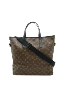 Pre-owned Davis Monogram 2way Tote Bag
