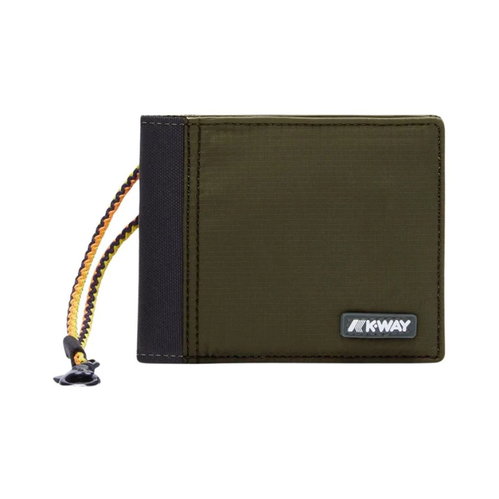 K-Way Green Wallets & Cardholders, Unisex, One Size, Leschelle Portafoglio