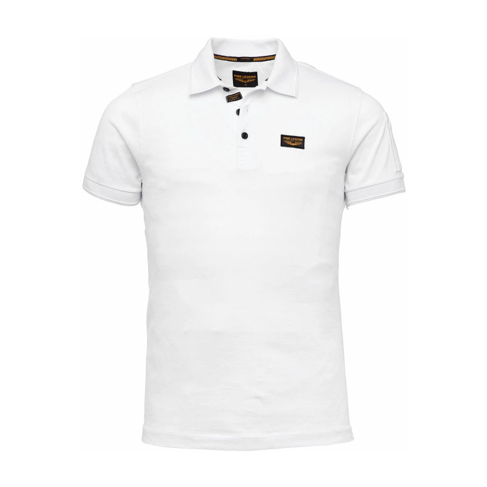 Pme Legend Herren Weiss Poloshirt Kurzarm, Gr. S - Bild 6