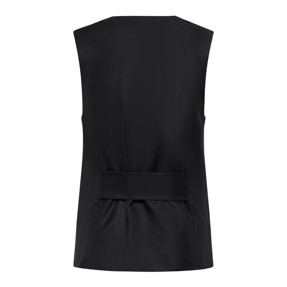 Max Mara Zwarte Pianojassen Black Dames