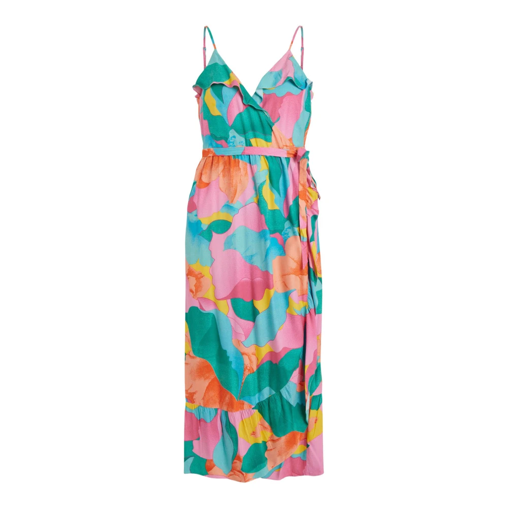Vila Summer Dresses Multicolor Dames