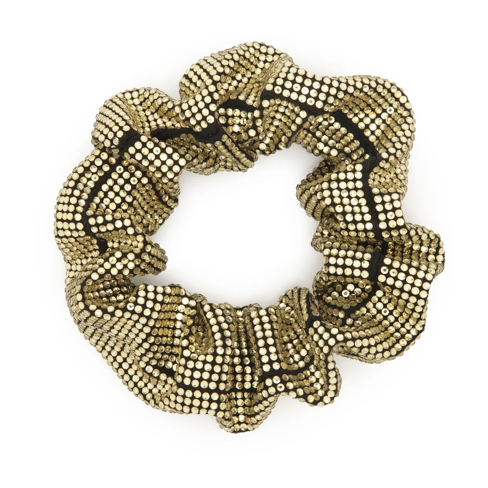 Kazar Scrunchie voor haar met kristallen Yellow Dames