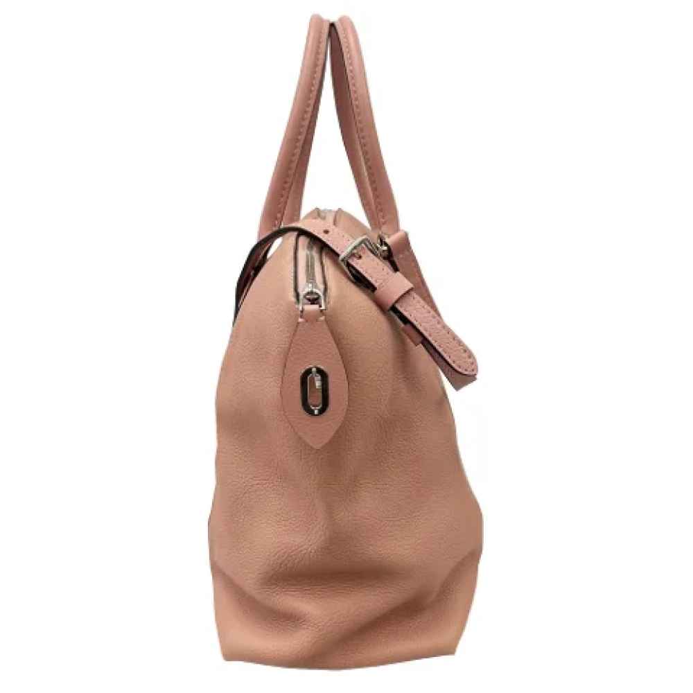 Louis Vuitton Vintage Pre-owned Leather handbags Pink Dames
