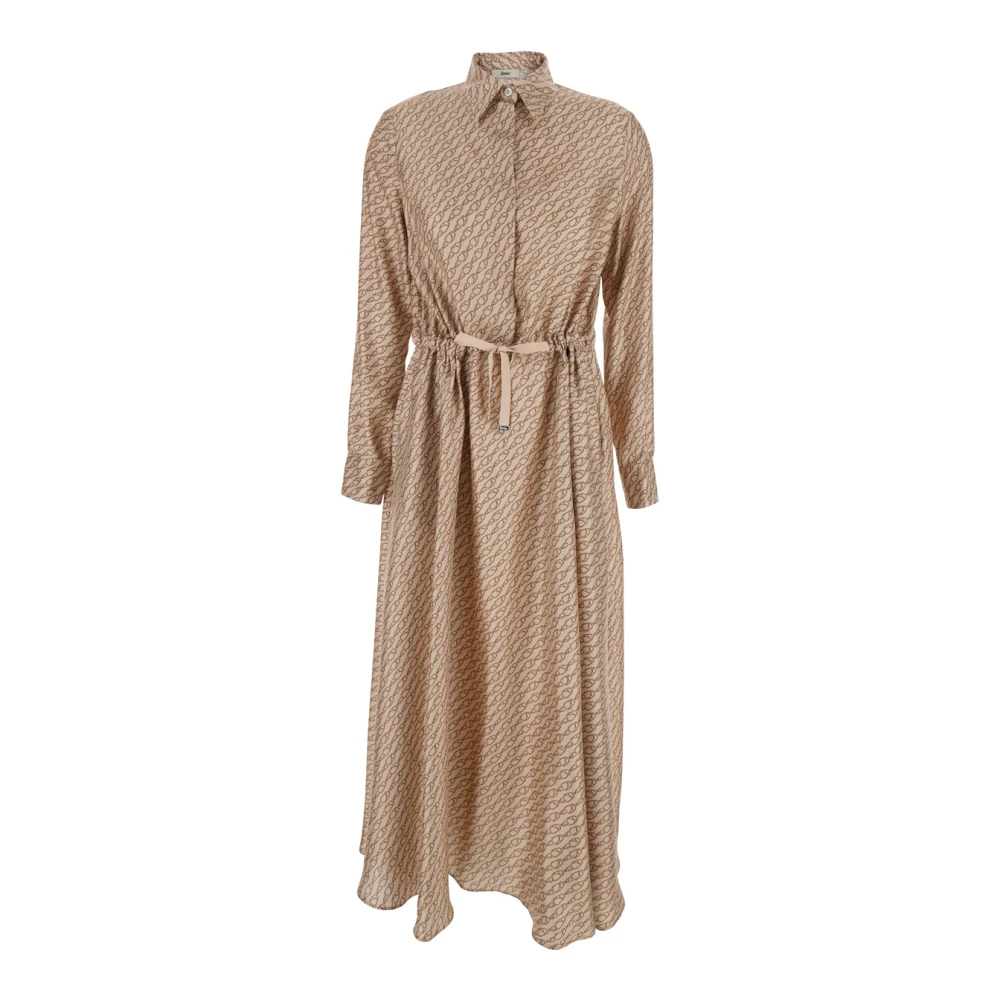 Herno Mujer Beige Vestidos, Talla: L