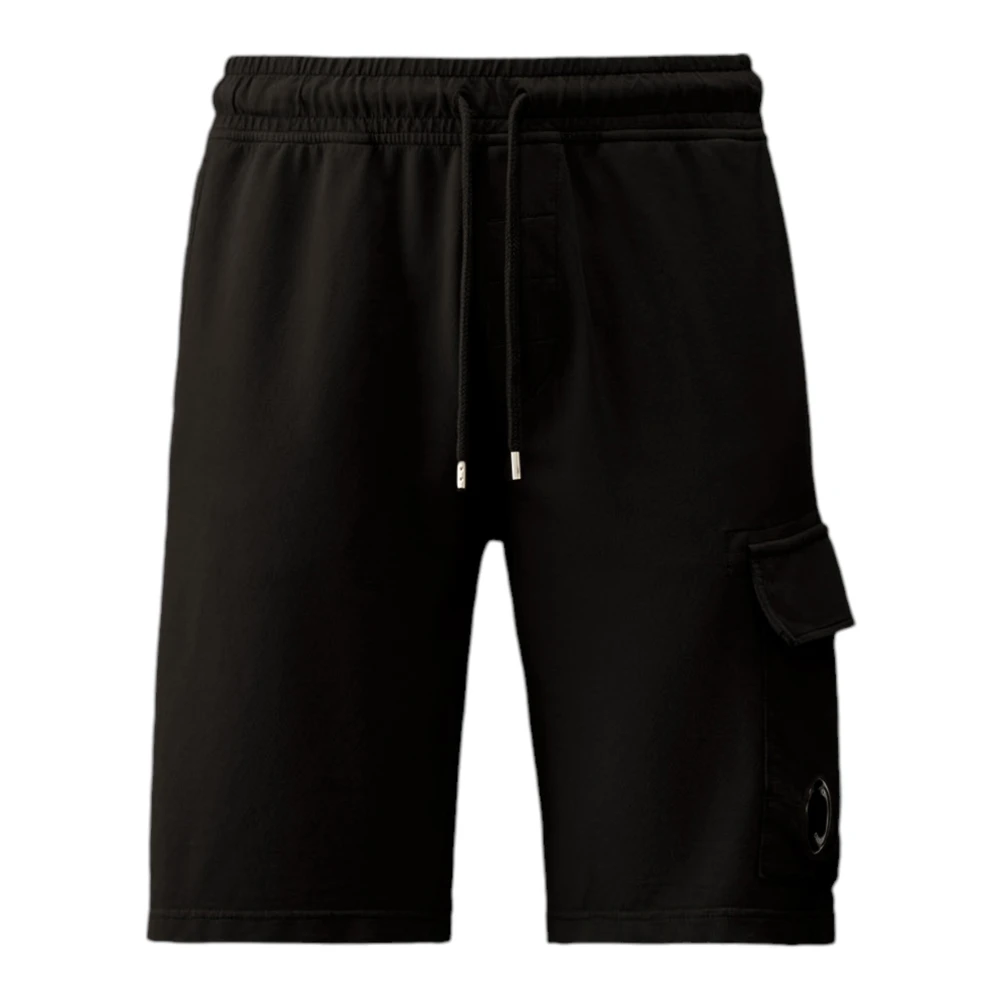 C.p. Company Men's Black Casual Shorts