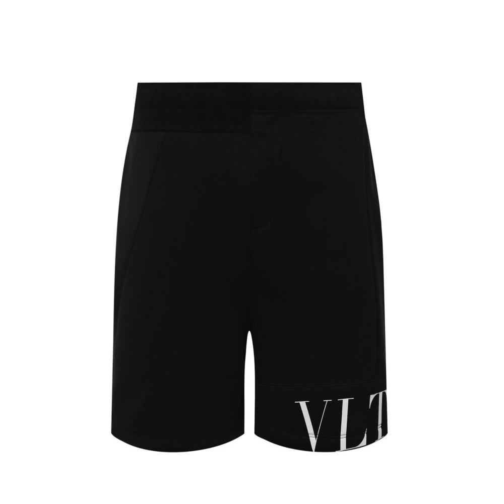 Valentino Black Casual Shorts, Male, M, Track Shorts