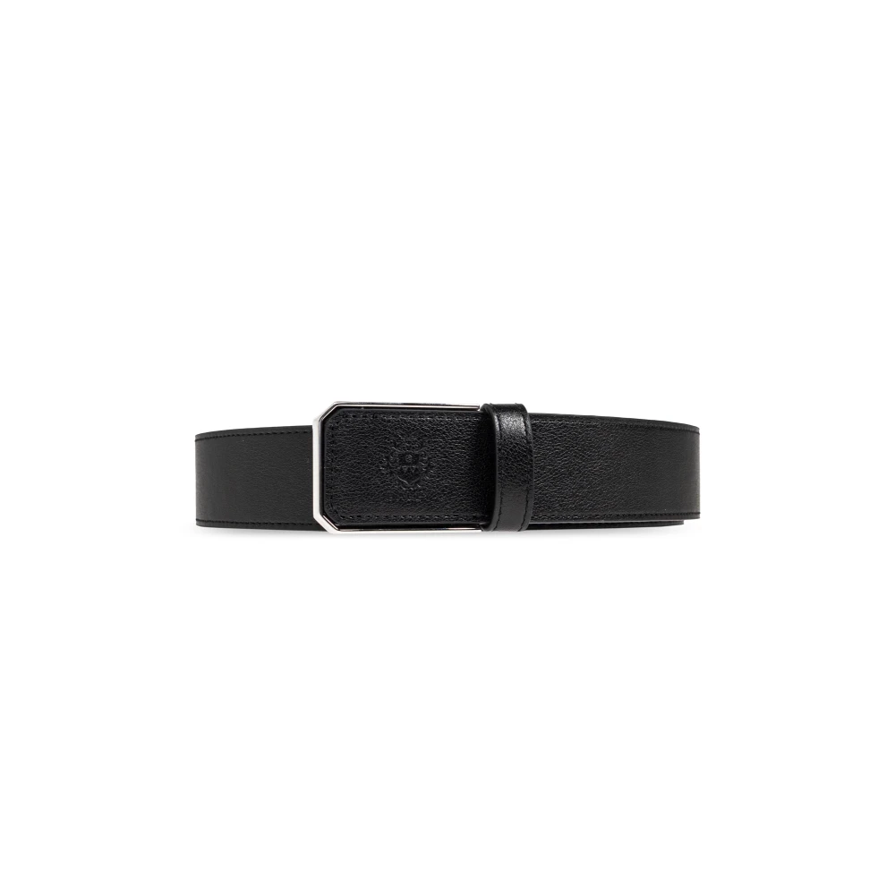 Bally Mannelijk Zwart Accessoires Heren, 85 Cm, Leer, Leather Belt