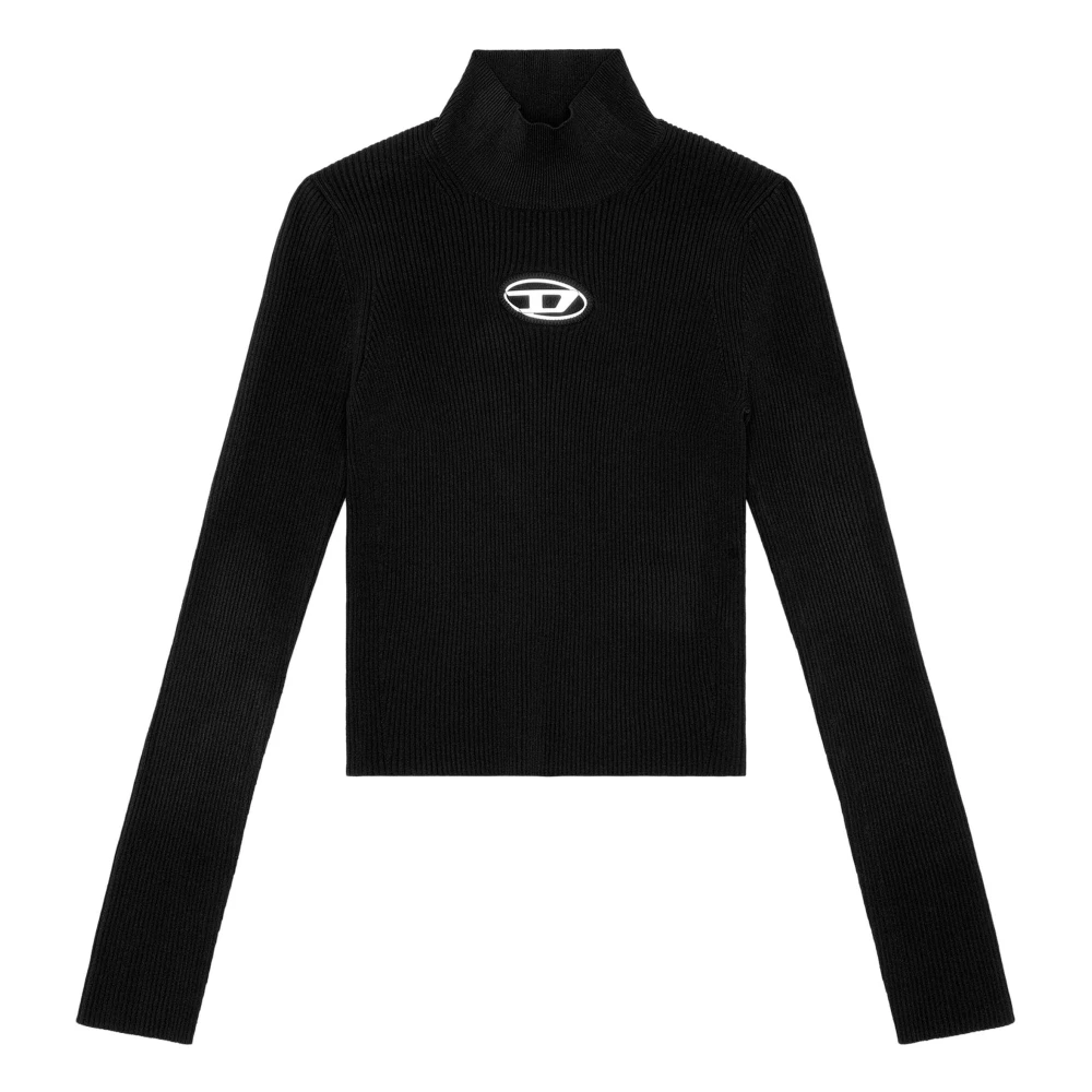 Diesel Women's Black M-Valari-Tn Sweater