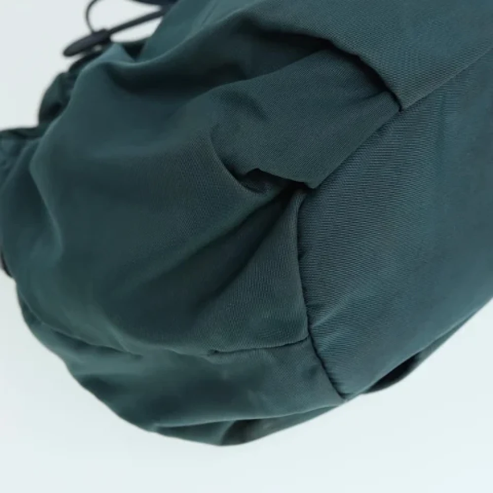Prada Vintage Pre-owned Fabric prada-bags Green Dames