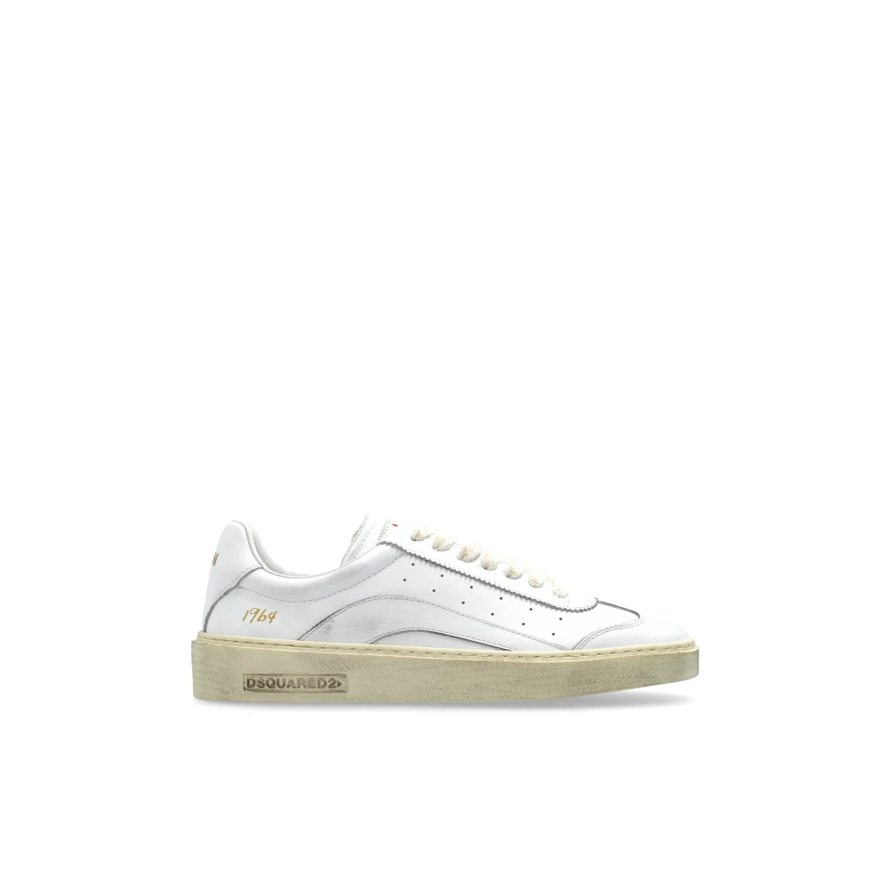 Dsquared2 Women's White Sports Shoes Rider - Sneakers - 7 Uk - Shoes