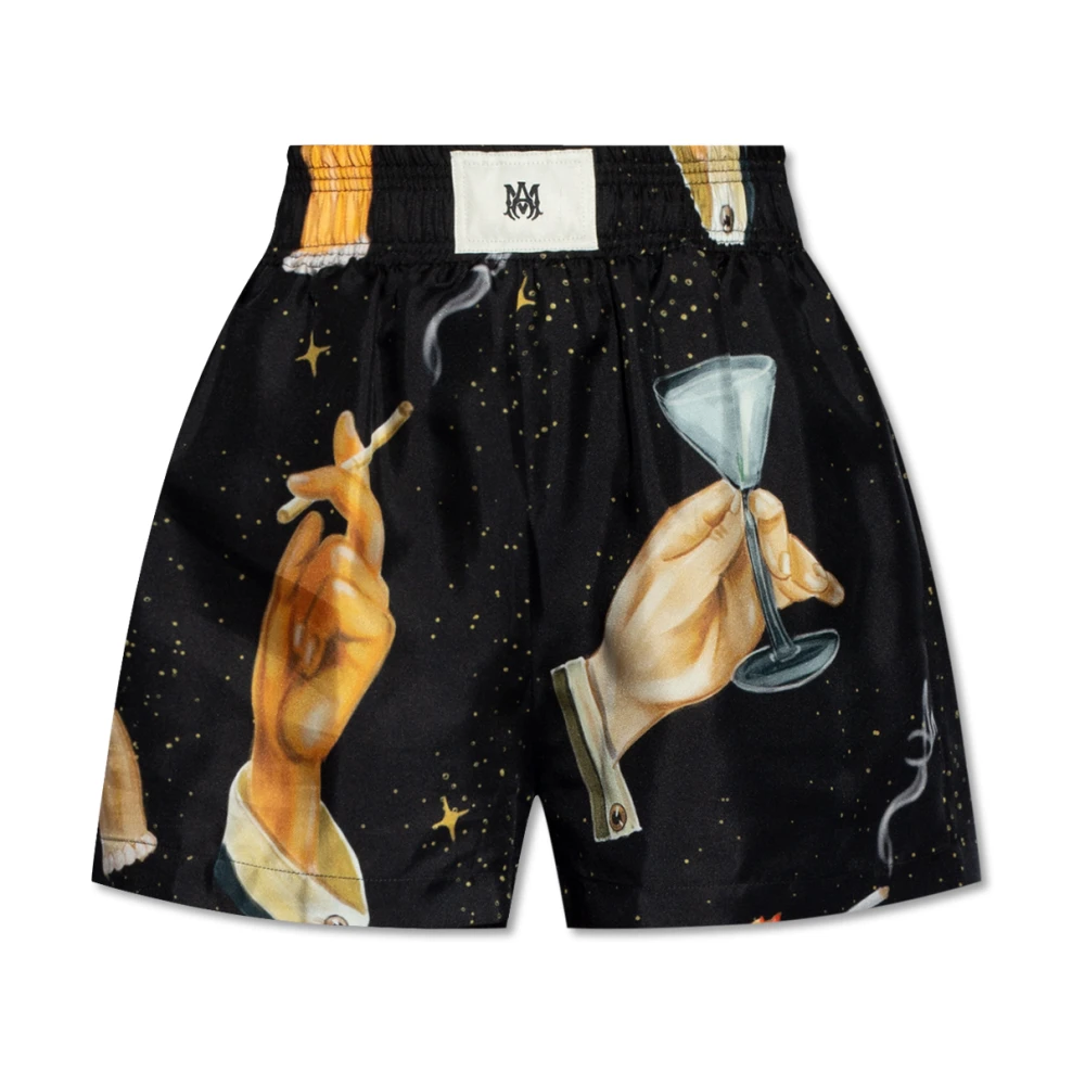 Amiri Zijden shorts Black Dames