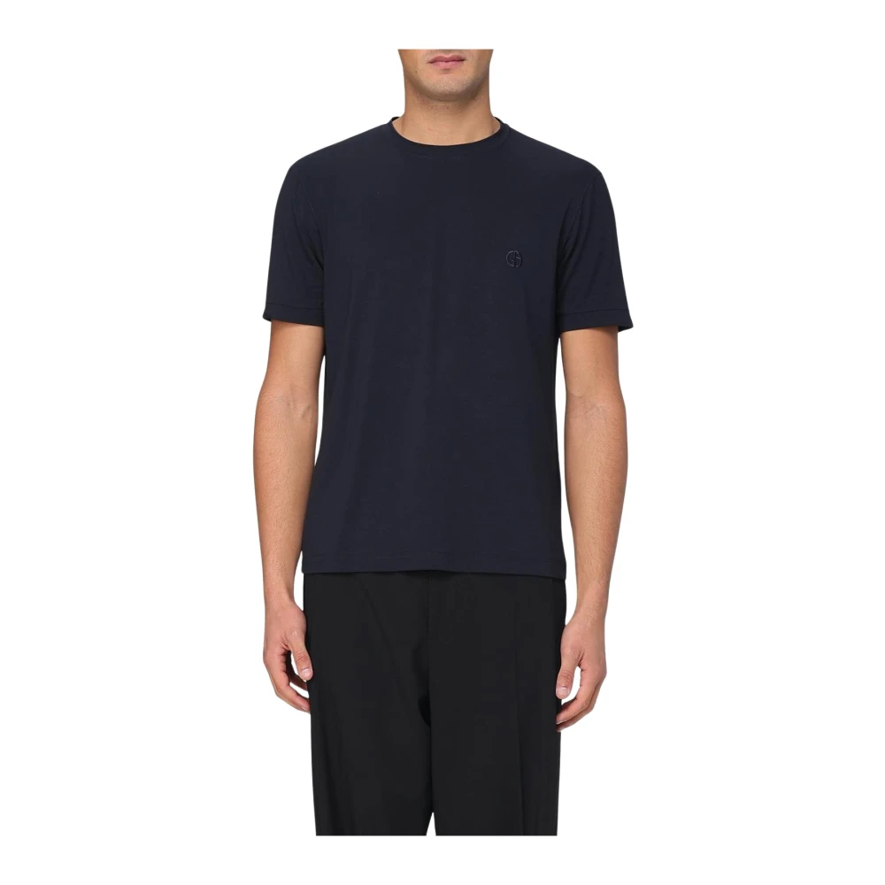 Giorgio Armani Herren Blau Oberteile, Lgröße: