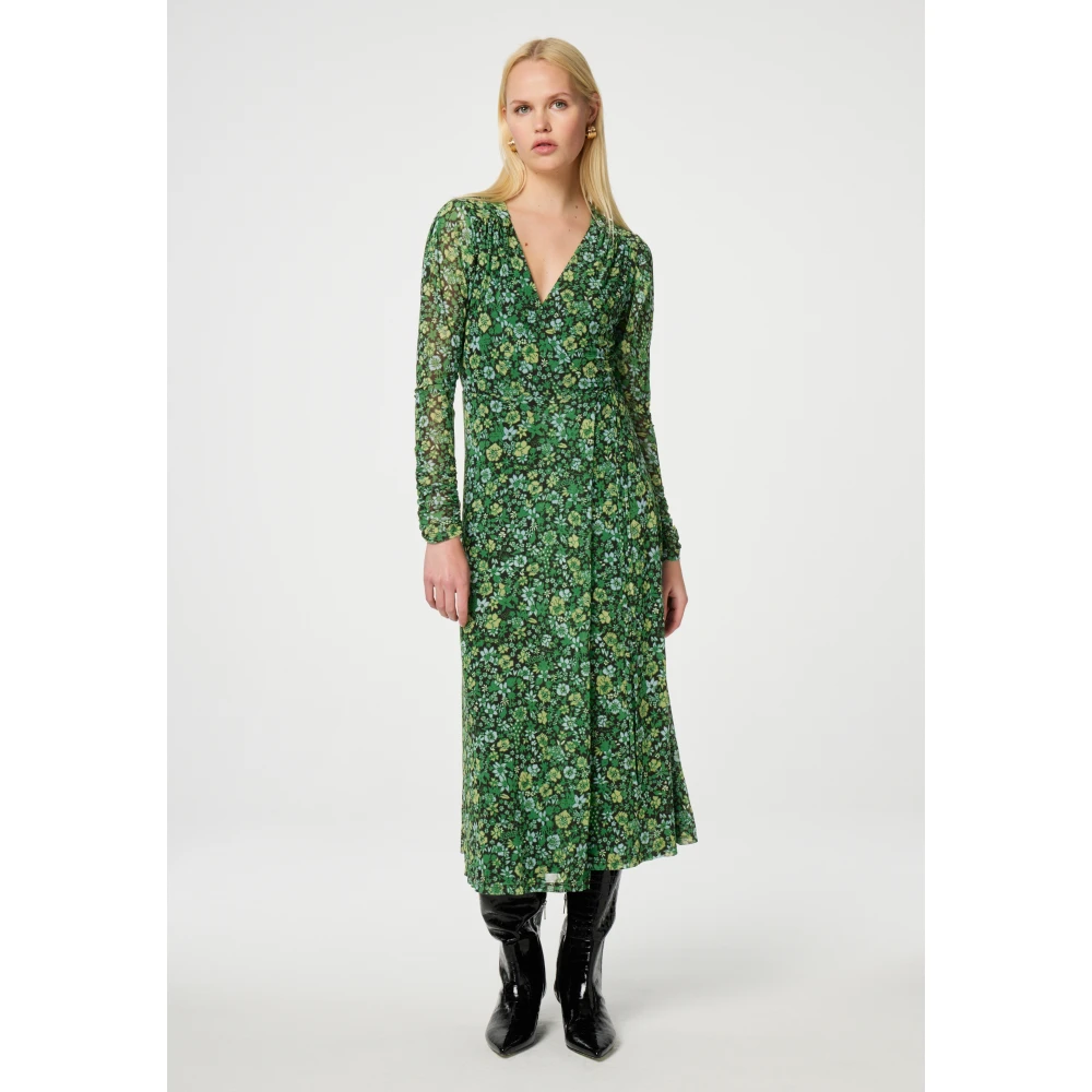 Fabienne Chapot Elegante Natalie Jurk voor Vrouwen Green Dames