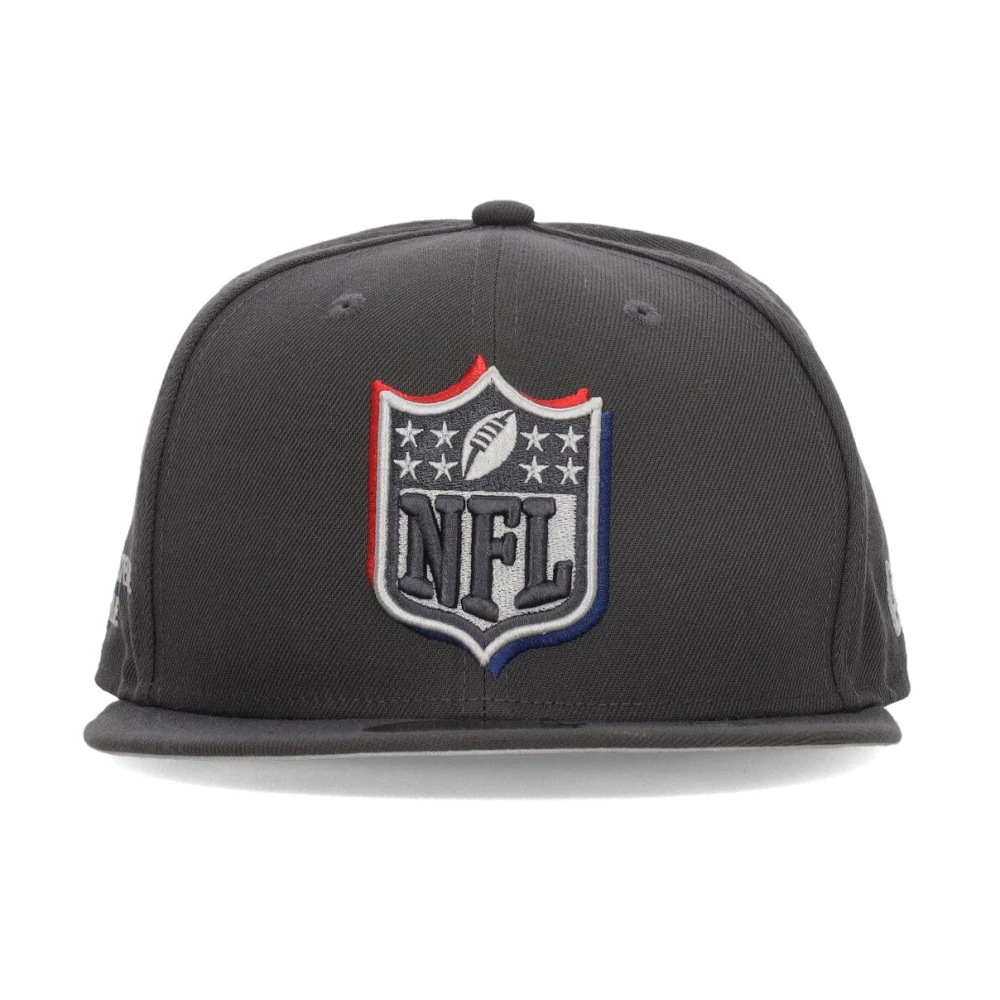 new era NFL Draft Grafiet Platklep Hoed Gray Unisex