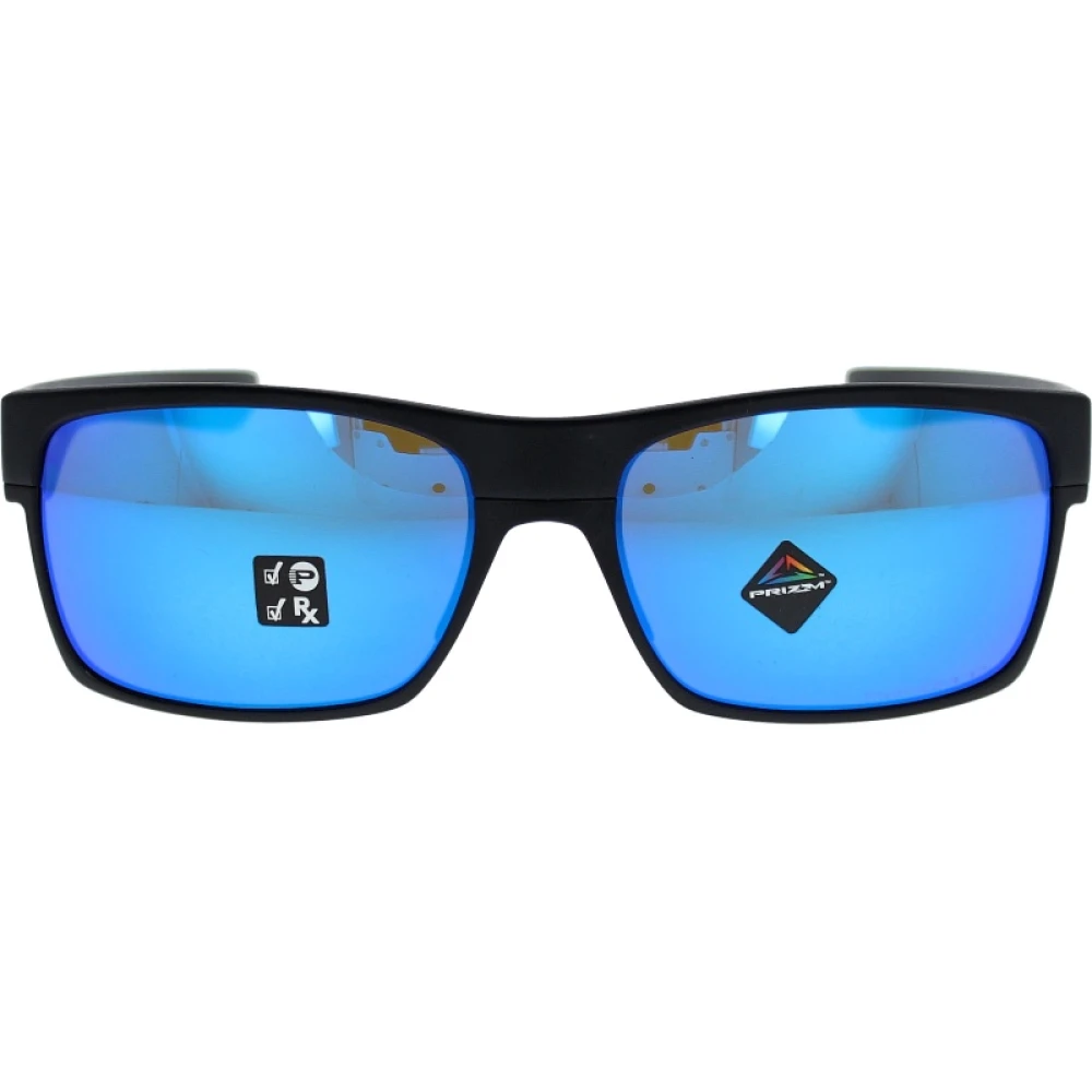 Oakley Two Face Polariserade Solglasögon Black, Unisex