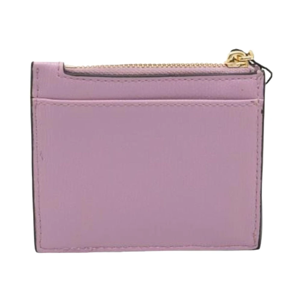 Love Moschino Stijlvolle Kaarthouder Portemonnee Purple Dames