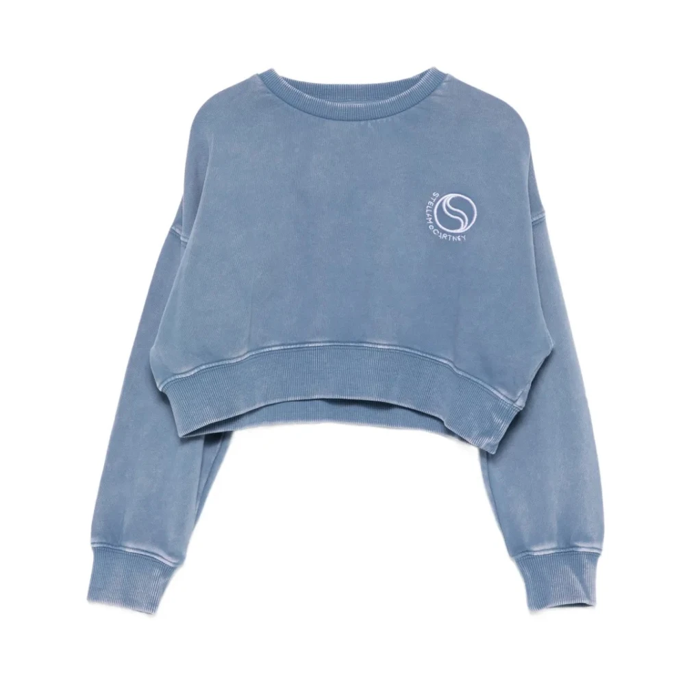 Stella Mccartney Unisex Kids Blue Crew Neck Sweatshirt - Kids Sweatshirts - 10 Y - Kids