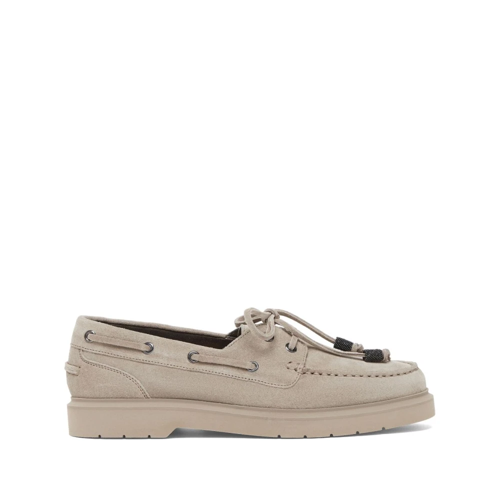 Shoes > Flats > Sailor Shoes - - Brunello Cucinelli - Modalova