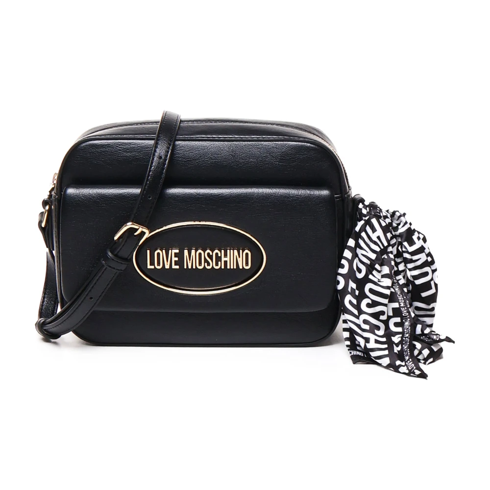 Love Moschino Zwarte Tassen met Ritssluiting Black Dames