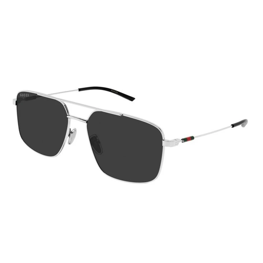 Gucci Men's Gray Square Sunglasses - Sunglasses - 59 Mm - Accessories