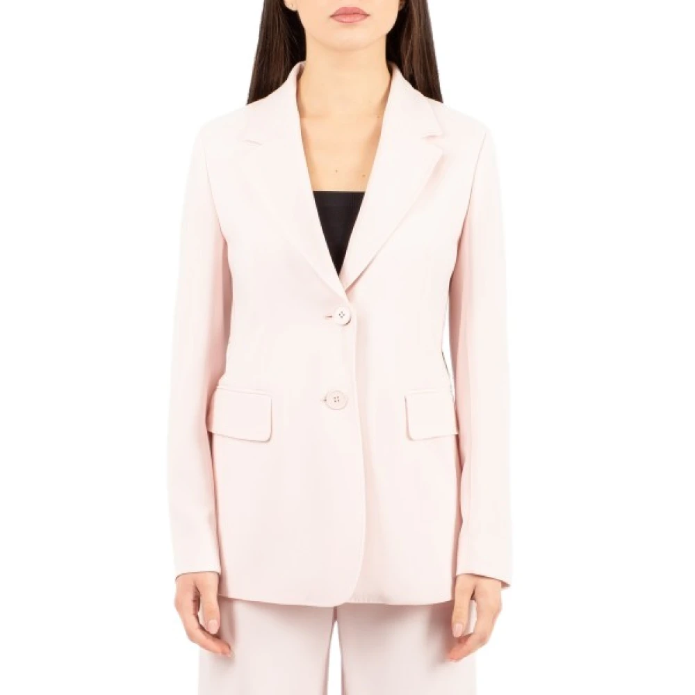 Max Mara Studio Women's Pink Linz Jacket - Blazers - Xs - Jackets