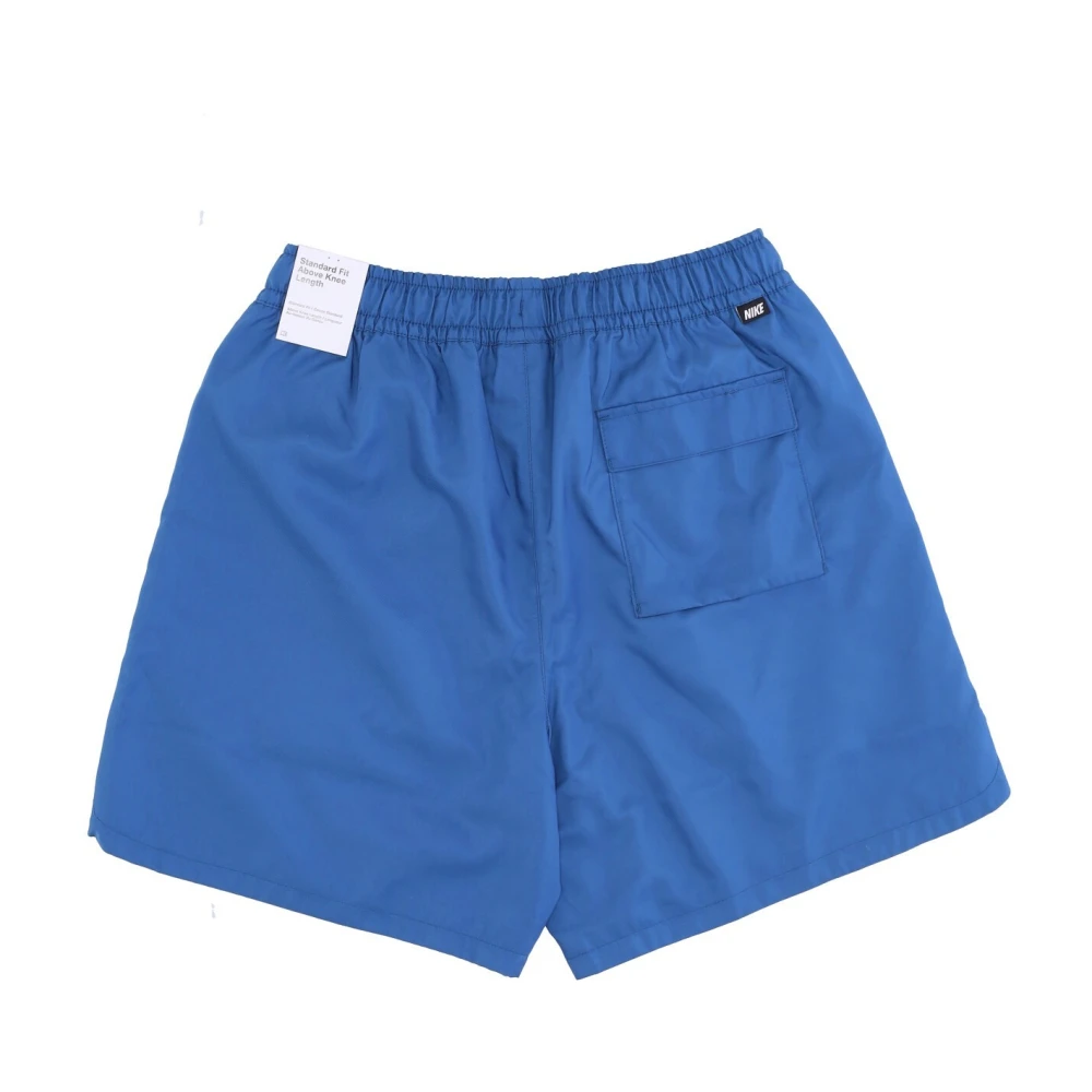 Nike Gewoven gevoerde Flow Shorts Blue Heren