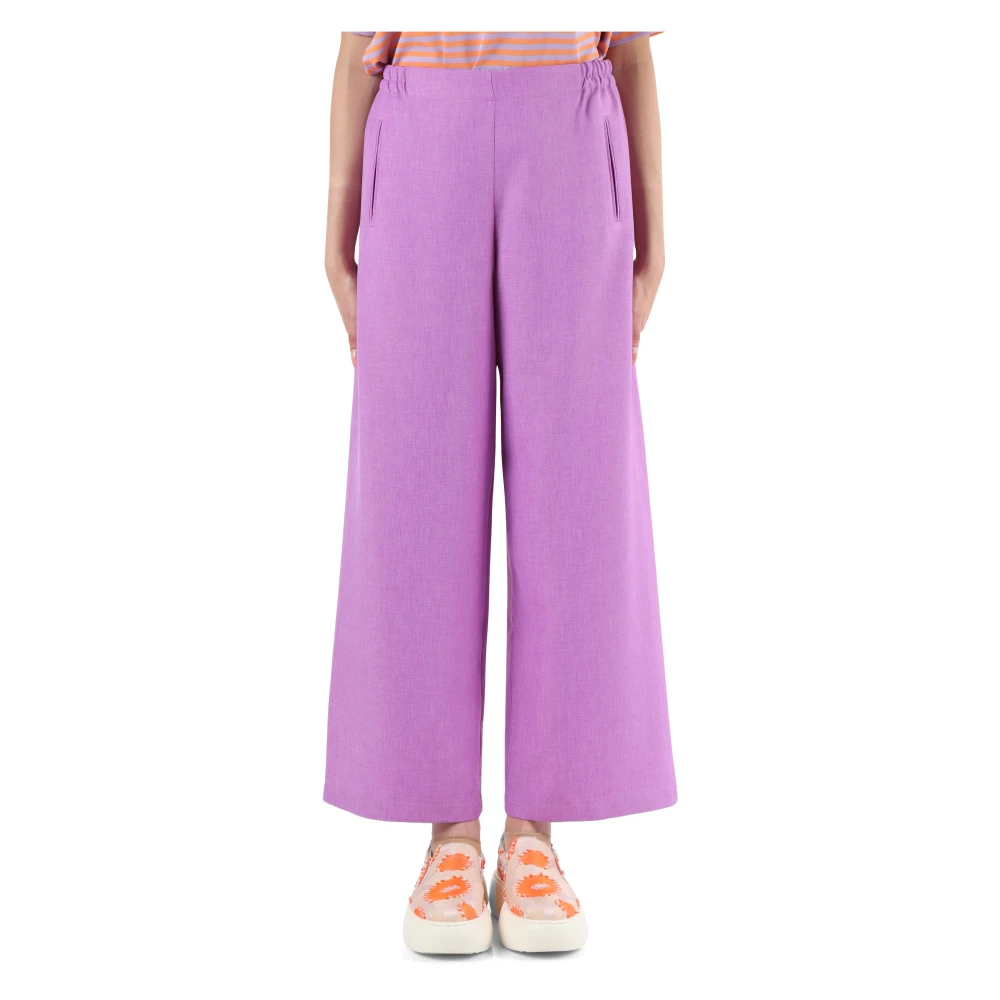 NIU Trousers Purple Dames