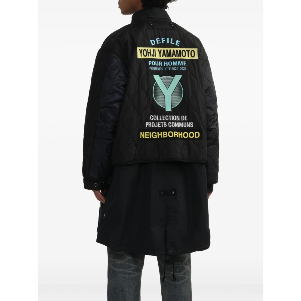 Yohji Yamamoto Zwarte Herenjassen Black Heren