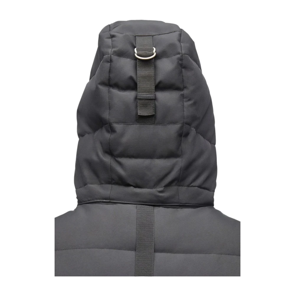 Moose Knuckles Zwarte Winterjassen voor Mannen Black Heren