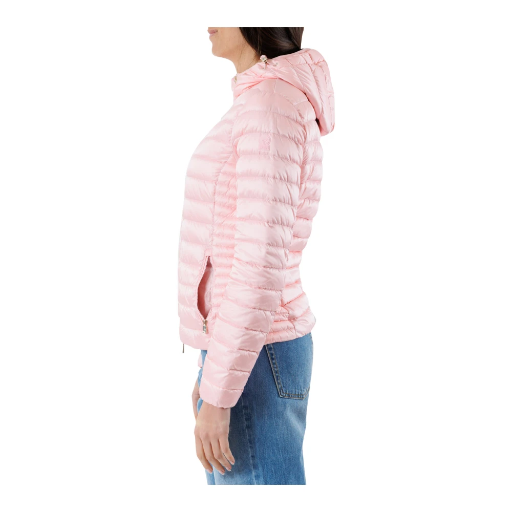 Ciesse Piumini Roze Hooded Piumino Jas Pink Dames
