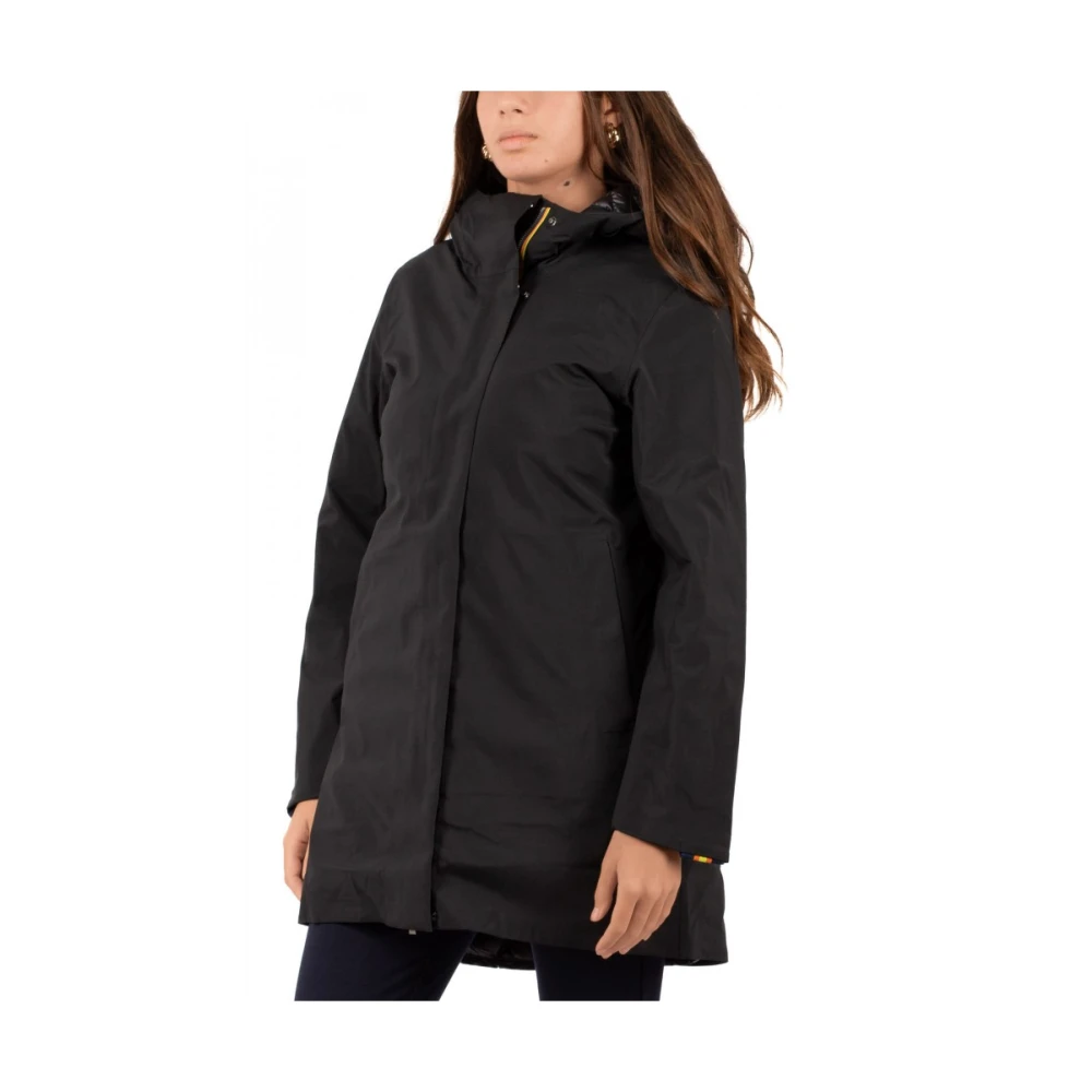 K-way Dames Blouson Jas Black Dames