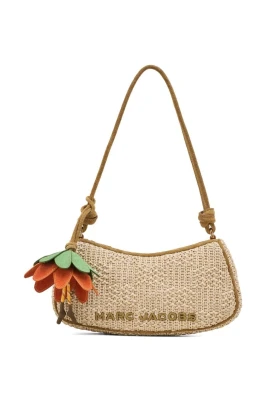 The Summer Woven Charm Shoulder Bag