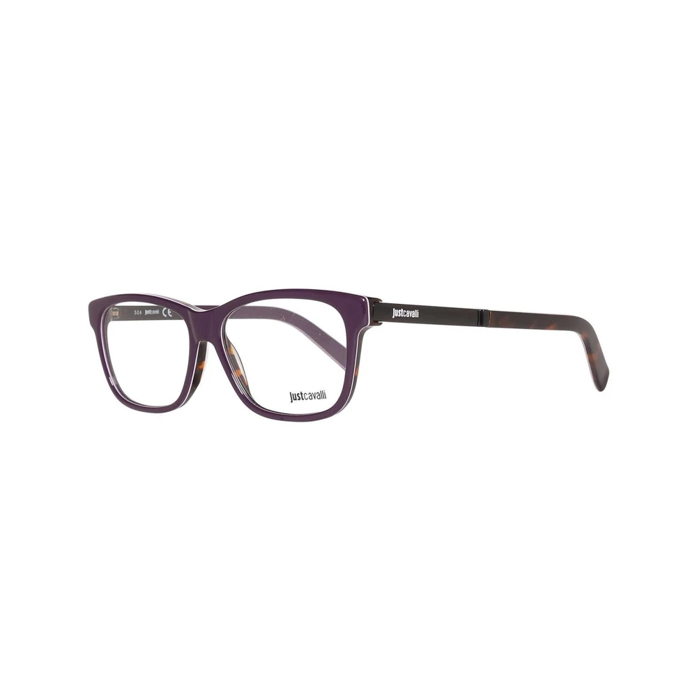 Just Cavalli Paarse Kunststof Frames met Wijzerplaat Purple Unisex