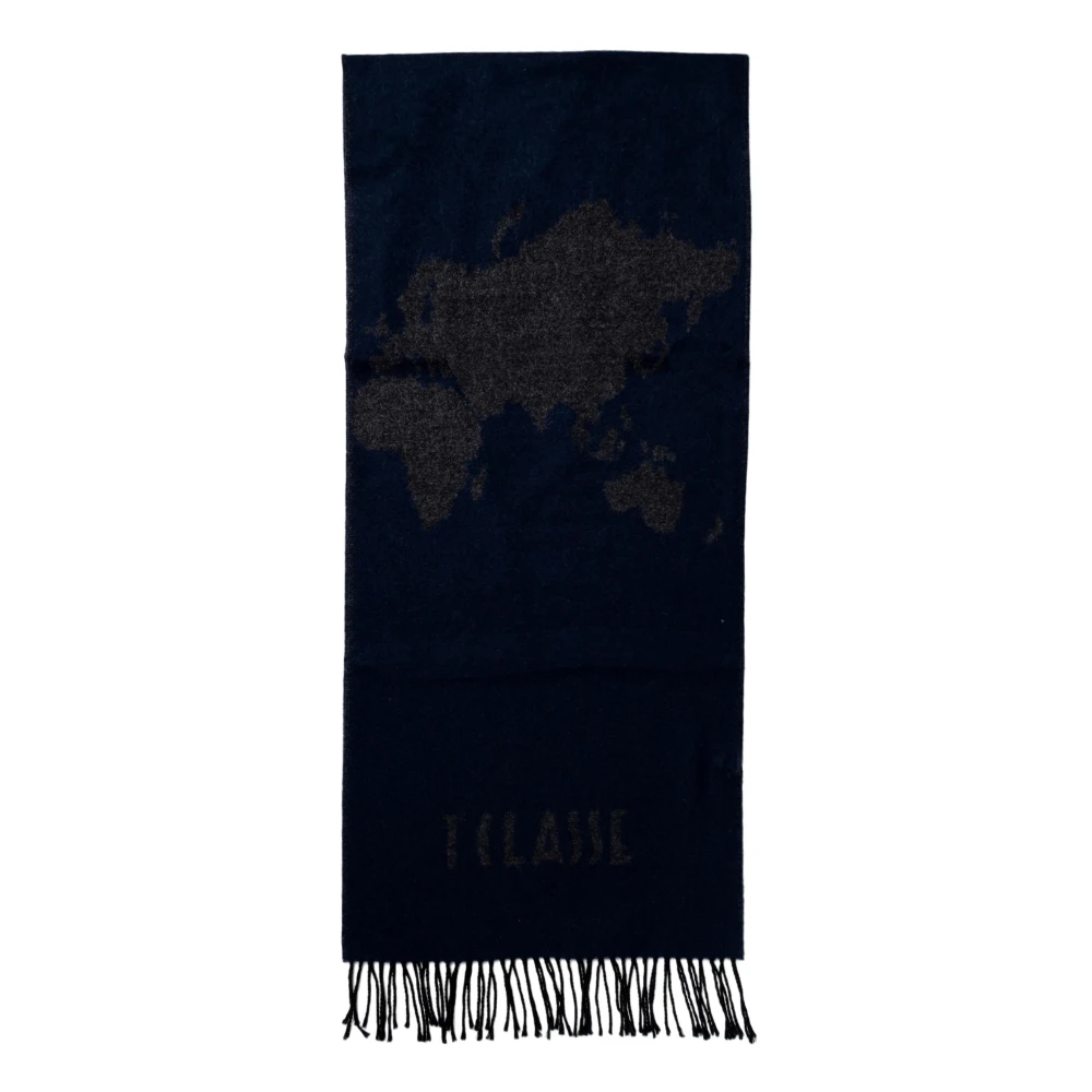 Alviero Martini 1a Classe Dames Sjaal Herfst Winter Collectie Blue Dames