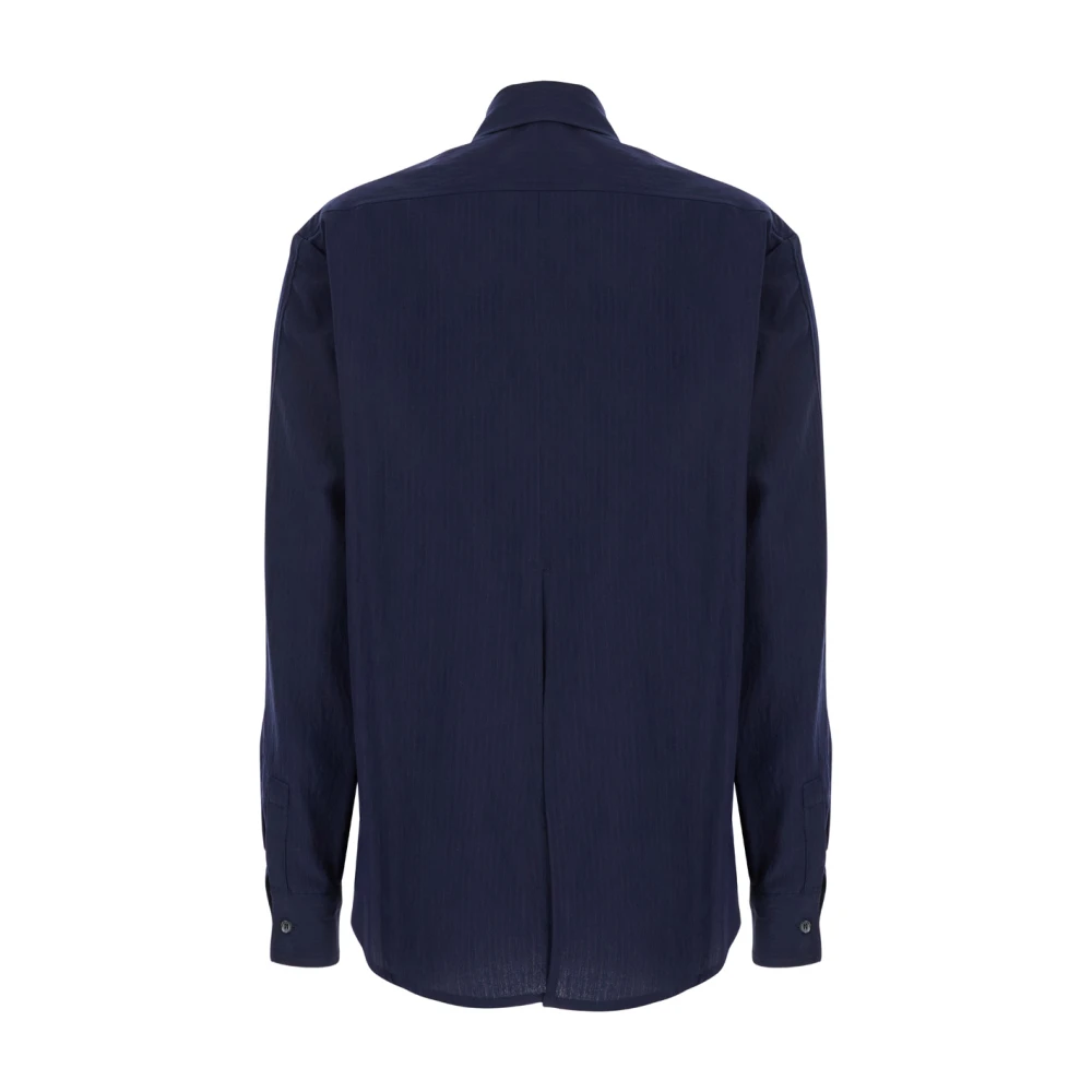pinko Gestreept Overhemd Blue Dames
