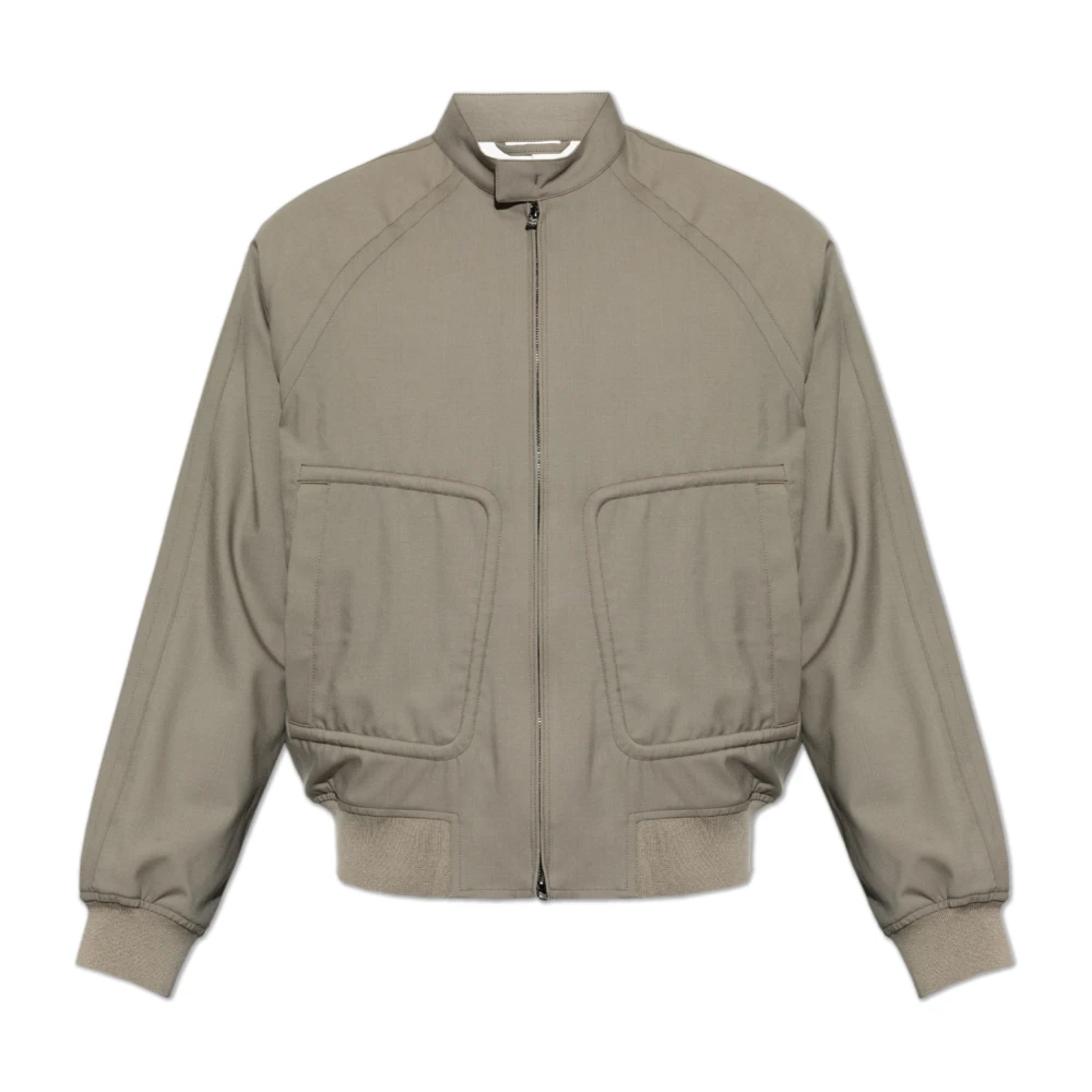 Emporio Armani Veste Avec Poches Homme Vestes Gris L